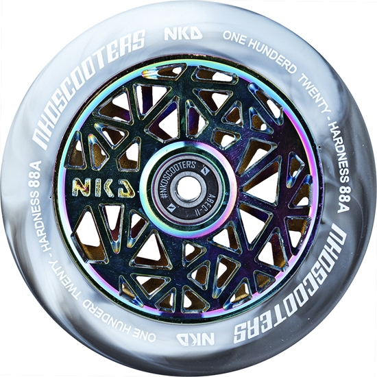 Picture of Ritenis NKD Black Widow White Rainbow 120mm
