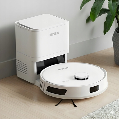 Attēls no Robot sprztajcy Tesla Tesla RoboStar iQ660 Plus Robot sprztajcy LiDAR, funkcja mopowania i stacja adowania, biay
