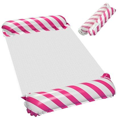 Изображение RoGer Inflatable Beach Hammock Float Pink