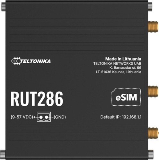 Picture of Teltonika RUT286 CAT 4 LTE Router eSIM
