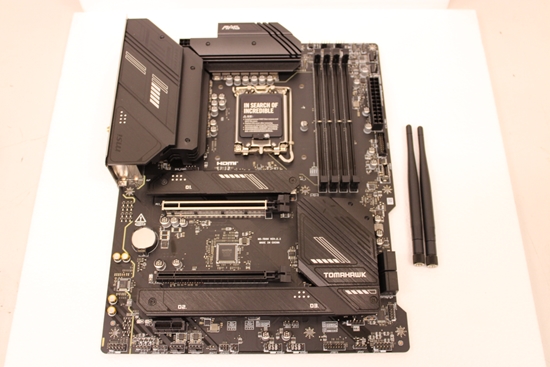 Изображение SALE OUT. MSI MAG B760 TOMAHAWK WIFI | Processor family Intel | Processor socket LGA1700 | DDR5 | Supported hard disk drive interfaces SATA, M.2 | Number of SATA connectors 4 | REFURBISHED, WITHOUT ORIGINAL PACKAGING AND MANUAL