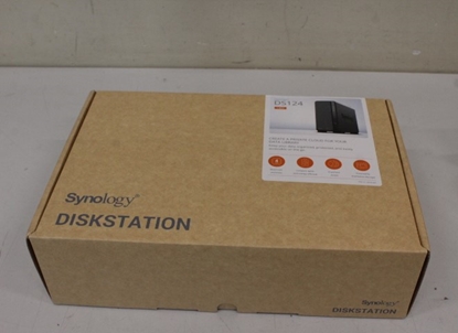 Picture of SALE OUT. Synology Tower NAS | DS124 | up to 1 HDD/SSD | Realtek | RTD1619B | Processor frequency 1.7 GHz | 1 GB | DDR4 | DEMO