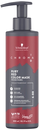 Изображение Schwarzkopf SCHWARZKOPF Chroma ID maska koloryzujca do wosów 6-88 Ruby Red 300ml