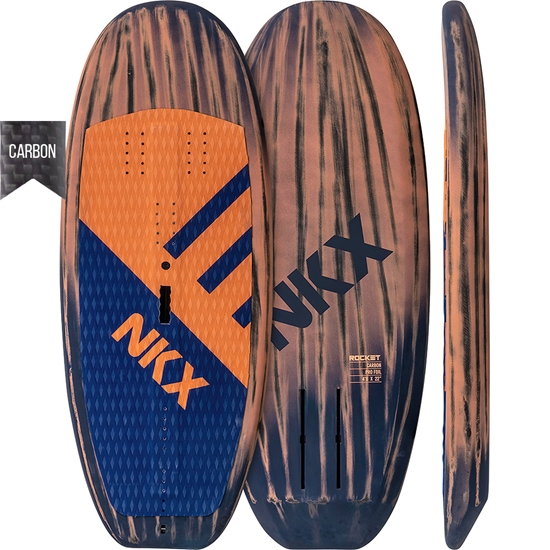 Picture of Sērfošanas dēlis NKX Rocket Carbon Foil Board 4'8 Papaya