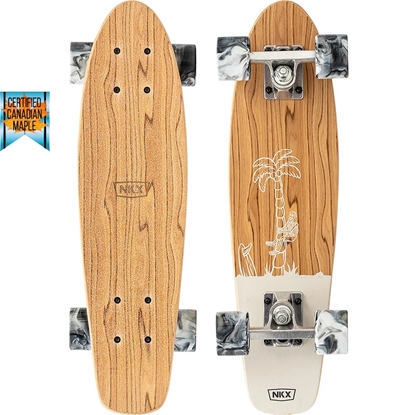 Picture of Skrituļdelis NKX Bones Mini Cruiser skeitbords 22" Vanilla
