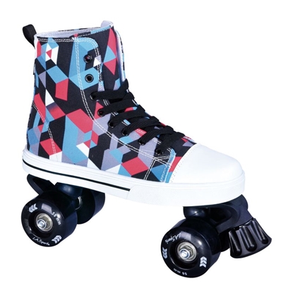 Изображение Skrituļslidas La Sports Canvas JR 14120SBK # 35