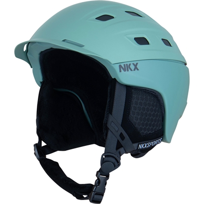 Picture of Slēpošanas ķivere NKX Guard Snow Helmet Matēta zaļa S izmērs