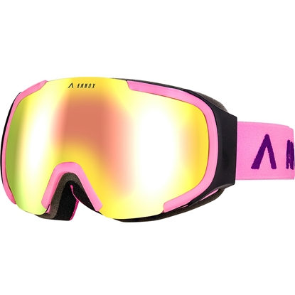 Изображение Slēpošanas/snovborda aizsargbrilles Annox Ranger bērniem Revo Rozā