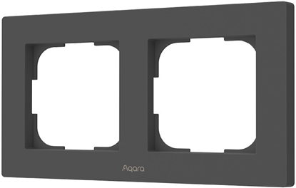 Attēls no SMART SWITCH FRAME H2 (2-GANG)/GRAY FE-X01D-G AQARA