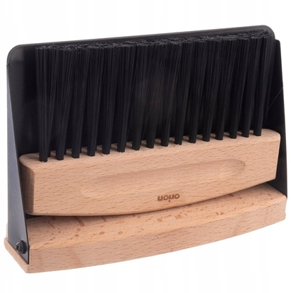 Attēls no Staples Mini Zmiotka z Szufelk ORION Metal Drewno z Magnesem do Blatu Czarne