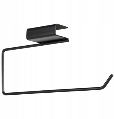 Picture of Staples Wieszak na Rcznik Papierowy Czarny Metal Pod Pók bez Wiercenia