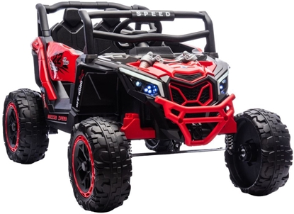Picture of Super-Toys Pojazd na akumulator M2 Czerwony 4x4
