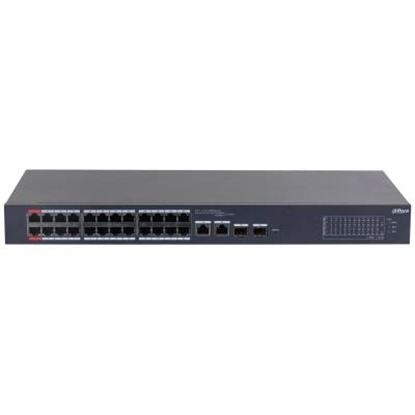 Picture of Switch|DAHUA|CS4226-24ET-375|Type L2|Desktop/pedestal|PoE ports 24|375 Watts|DH-CS4226-24ET-375