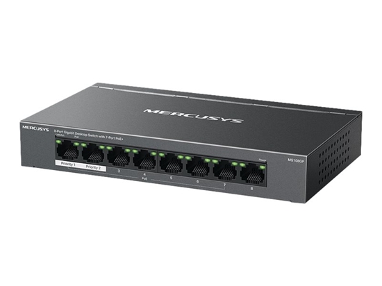 Picture of Switch|MERCUSYS|MS108GP|PoE+ ports 7|MS108GP