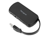 Изображение Targus ACH114EU interface hub USB 2.0 480 Mbit/s Black
