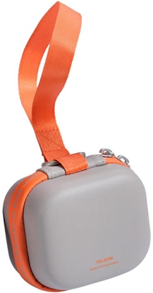 Изображение Telesin Uniwersalna Mini Torba Transportowa TELESIN DisAdv EVA dla kamer sportowych (szaro-pomaraczowa)