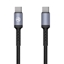 Изображение Tellur Type-C to Type-C Cable 3A PD60W 2m Nylon Black