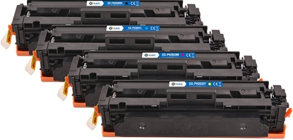 Изображение Toner G&G NT-PH2030BK/C/M/YB-V5-UP-4-S1 kaseta z tonerem 4 szt. Zamiennik Purpurowy Cyjan óty Czarny
