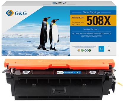 Изображение Toner G&G XL-Toner kompatybilny z HP CF361X/ 508X