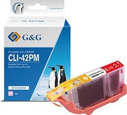 Изображение Tusz G&G G&G kompatybilny ink / tusz z CLI-42PM, NP-C-0042PM, photo magenta