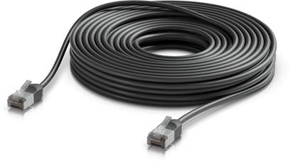 Picture of Ubiquiti Patchcord, Cat 6a, F/UTP, 15m, czarny (UACC-CABLE-PATCH-OUTDOOR-C6A-15M-BK)