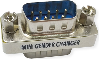 Изображение Value Mini Gender Changer, 9-pin M - M