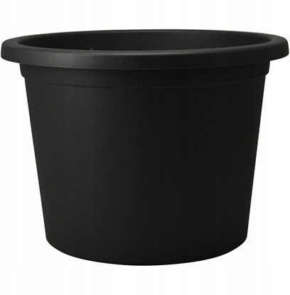 Picture of Vilde Doniczka Ogrodowa Dua Okrga VILDE 39 cm Czarna Odporna na Deszcz