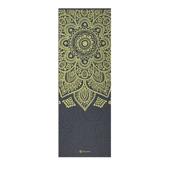 Изображение Vingrošanas paklājiņš Gaiam "SUNDIAL LAYERS" 6mm 62432