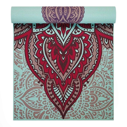 Изображение Vingrošanas paklājiņš Gaiam Ara Rouge reversible 6 mm 63368
