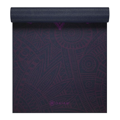 Изображение Vingrošanas paklājiņš Gaiam Plum Sundial 6 mm 62572