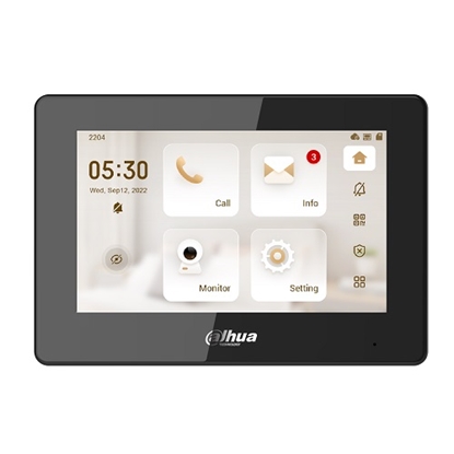 Attēls no 7- inch Color Indoor Monitor VTH5421HB-W