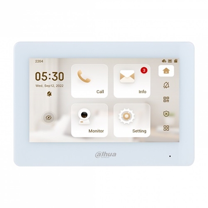 Attēls no 7- inch Color Indoor Monitor VTH5421HW-W
