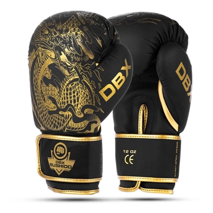 Attēls no 8oz boksa cimdi - Gold Dragon - Valor sērija - 10 oz