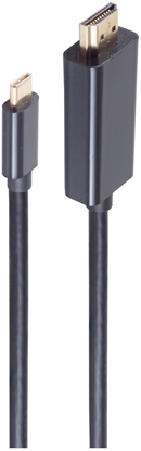 Picture of Adapter USB Shiverpeaks shiverpeaks BS10-57045 adapter kablowy 3 m USB Type-C HDMI Czarny