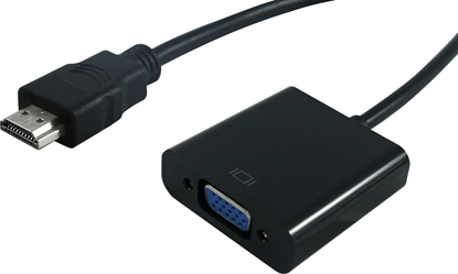 Picture of Adapteris ar kabeli,  HDMI M - VGA F, Standard