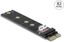 Attēls no Adapteris PCI Express x1 to M.2 Key M, Delock