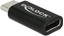 Attēls no Adapteris USB3.1 Gen2 Type-C™,  M > F, melns, Delock