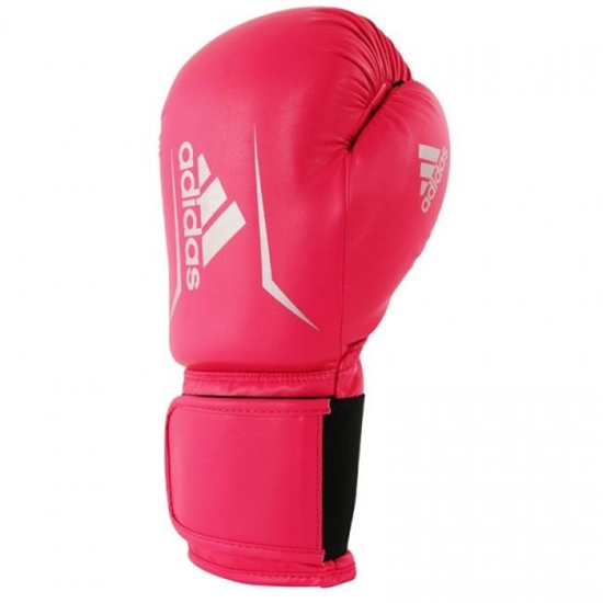 Изображение Adidas SPEED 50 rozā boksa cimdi - 8 oz