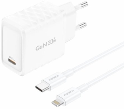 Изображение adowarka Foneng FONENG EU55 GaN PD 20W USB-C + kabel USB-C / Lightning biay