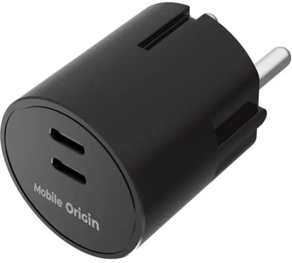 Picture of adowarka Mobile Origin 30W Charger Plug 2x USB-C black