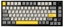 Picture of AK820 Pro Flying Fish Switch Keyboard Black-Gray-Yellow-3 Model RGB