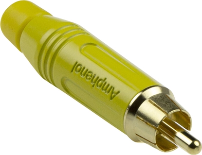 Attēls no Amphenol RCA MALE PLUG YELLOW