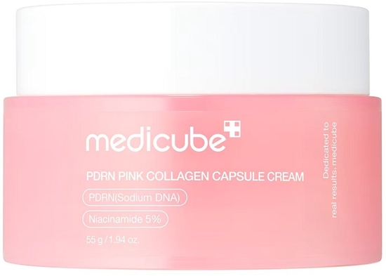 Picture of Apis MEDICUBE_PDRN Pink Collagen Capsule Cream krem do twarzy 55g (8800289467714)