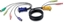 Изображение Aten 2L-5305P KVM Cable VGA, PS/2 and Audio, black, 5 m
