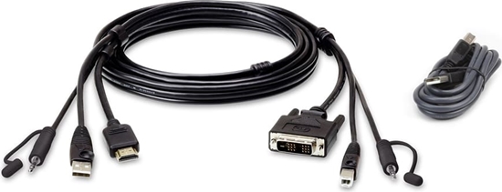 Picture of Aten 2L-7D02DHX2 USB HDMI auf DVI-D Secure KVM Kabel Set
