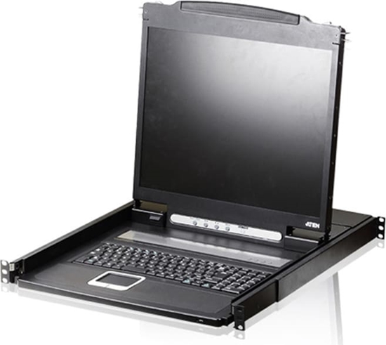 Picture of Aten CL1000N KVM-Konsole, 19" LCD, VGA, PS/2, CH-Layout