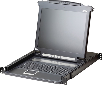 Picture of Aten CL1000N KVM-Konsole, 19" LCD, VGA, PS/2, US-Layout