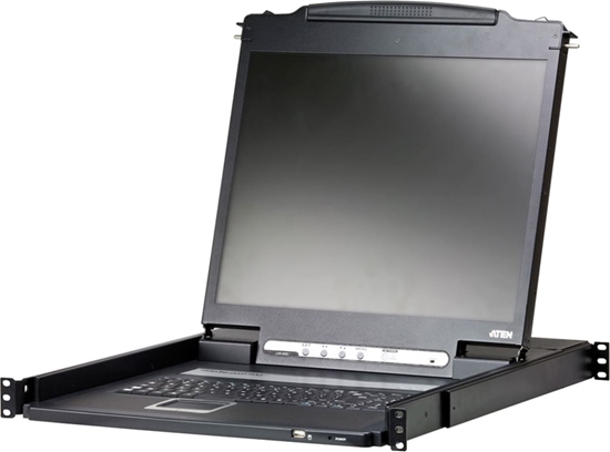 Picture of Aten CL3000N KVM-Konsole, 48cm LCD, VGA, PS/2-USB, USB Port, FR-Layout