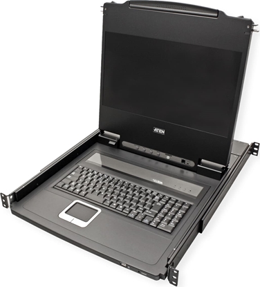 Attēls no Aten CL6700MW KVM-Console, LCD, DVI,HDMI Full HD, UK-Layout
