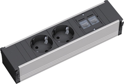 Изображение Bachmann CONI 2x earthing contact 2x CAT6 GST18